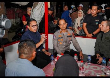 Rico Waas Patroli Malam Bersama Polrestabes Medan, Pastikan Kondisi Keamanan Tetap Kondusif