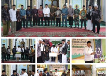 Bupati Asahan Resmikan Musholla Al-Ikhlas Menjadi Masjid Al-Ikhlas di Desa Air Joman Baru