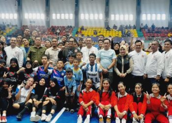 Rico Waas Buka Kejuaraan Bola Tangan Pelajar se Kota Medan, Aswindy : Support Wali Kota Luar Biasa