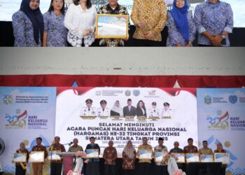 Kabupaten Pakpak Bharat Raih Penghargaan Puncak Peringatan Hari KB ke 32 Provinsi Sumatera Utara