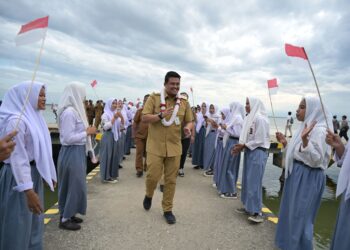Kunjungi Masyarakat Desa Pulau Kampai Bobby Nasution akan Bangun Puskesmas Rawat Inap, Jalan dan Dermaga