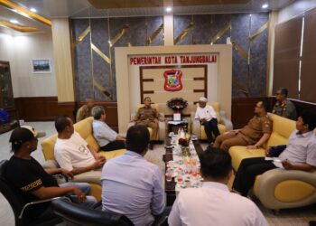 Wali Kota Tanjungbalai Terima Kunjungan Silaturahmi Pengelola Aset Kesultanan Asahan