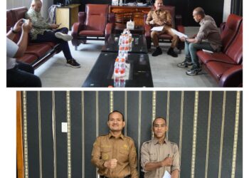 Wali Kota Tanjungbalai Terima Audiensi dan Wawancara Dari Indikator Politik Indonesia 