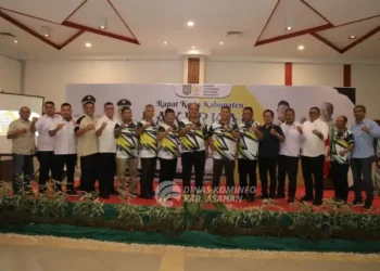Bupati Asahan Hadir Dalam Raker KONI Asahan 2025 di Parapat