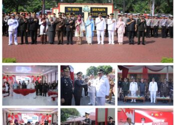 Bupati Asahan Hadiri HUT Bhayangkara ke 79