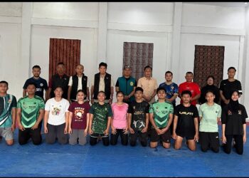 Pantau Latihan Atlet Binaan Cabor Karate, Aswindy : Ini Bagian Dari Komitmen KONI Medan