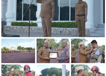 Wakil Bupati Asahan Pimpin Apel Gabungan Bulan Juli 2025