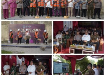 Bupati Asahan Beserta Forkopimda Hadiri Peresmian Serentak Dapur Gizi (SPPG) Di Jajaran Polres Se Sumatera Utara