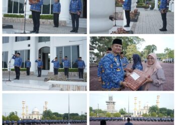 Wakil Bupati Asahan Pimpin Upacara Hari Kesadaran Nasional