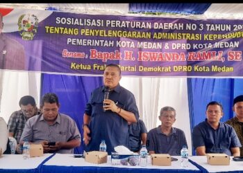 Sosialisasi Perda No 3 Tahun 2021, Iswanda Ramli Ingatkan Masyarakat Tidak Lalai Urus Dokumen Kependudukan 