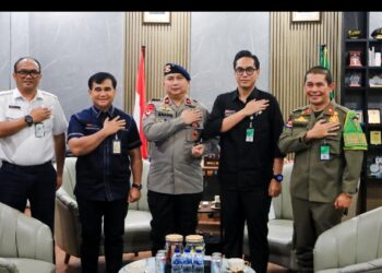 Terima Kunjungan Danpas Brimob I, Rico Waas Harap Brimob Dapat Bantu Atasi Tawuran di Medan Utara