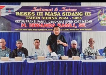 Reses di Medan Maimun, Iswanda Ramli : “Telpon Saya Jika Ada Rumah Sakit Tolak Pasien Pakai KTP”