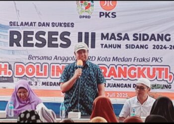 Reses H.Doli Indra Rangkuti SE di Medan Tembung, Warga Keluhkan Mahalnya Harga Sembako