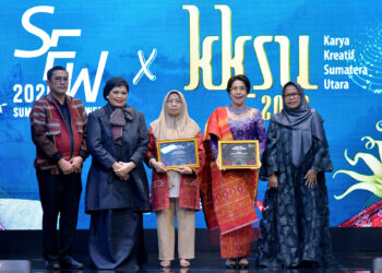Buka Sumut Fashion Week 2025, Wakil Ketua Dekranasda Sebut Industri Fashion Bernilai Tinggi