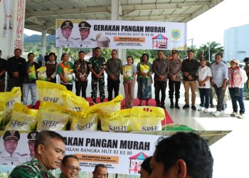 Kabupaten Pakpak Bharat Mengelar Pasar Murah Serentak Di 8 Kecamatan