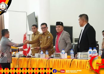 RANPERDA TENTANG PERTANGGUNGJAWABAN APBD TA.2024 “RESMI” DI PALU DPRD NISEL, Beberapa OPD tidak produktif, PAD Nias selatan Bocor 