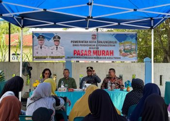 Wakil Wali Kota Tanjungbalai Tinjau Pasar Murah Di Kecamatan Teluk Nibung 
