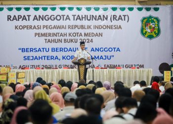 Ini Pesan Rico Waas Saat Buka RAT KPRI Pemko Medan Tahun Buku 2025