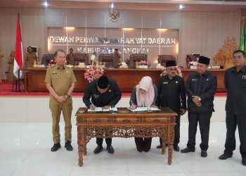 DPRD Langkat Sahkan Perubahan APBD 2025, Totalnya Sebesar 2,6 Triliun