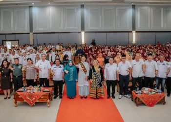 Lantik Bunda PAUD Labuhanbatu, Kahiyang Ayu Harapkan Terwujudnya Layanan Pendidikan Anak Berkualitas