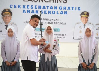 Siswa Sekolah di Sumut Kini Bisa Cek Kesehatan Gratis, Bobby Nasution Minta Segera Tindaklanjuti Apabila Ditemukan Penyakit