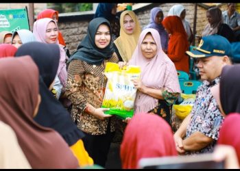 Gerakan Pangan Murah di Pasar Eks Bioskop Tapanuli Dibuka Wakil Bupati