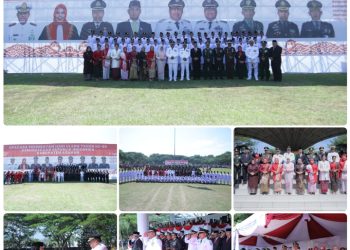 Bupati Asahan Pimpin Upacara HUT ke-80 RI di Asahan 