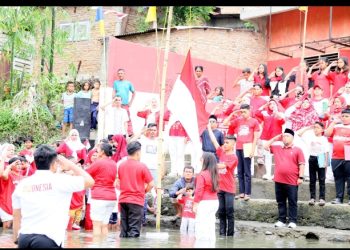 HUT Ke 80 Kemerdekaan RI, Syaiful Ramadhan Pimpin Upacara di Sungai Deli