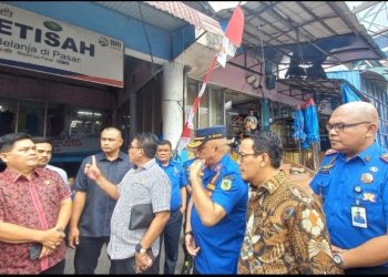 Pansus Raperda P2K Temui Alat Pemadam Kebakaran di Pasar Petisah dan Pusat Pasar Tak Berfungsi