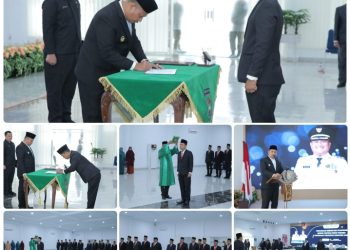Dr. Bukit Buchori Siagian Resmi Jabat Kepala Pelaksana BPBD Asahan