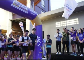 Lepas 550 Peserta Charity Run, Rico Waas Tekankan Kebersamaan Hadapi Penyakit