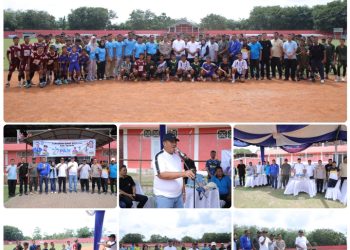 Bupati Asahan Buka Turnamen Sepak Bola U-14 Dalam Rangka HUT Partai PAN ke-27