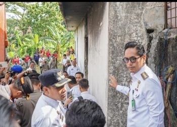 Rico Waas Pimpin Pembongkaran Bangunan Kosong Sarang Narkoba di Medan Selayang