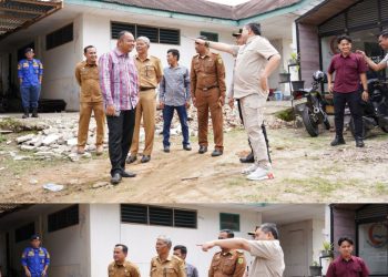 Bupati Pakpak Bharat Bersama Kapolres Tinjau Persiapan Dapur SPPG di kecamatan Sitellu Tali Urang Jehe