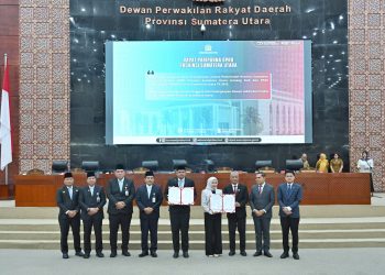 Gubernur Sumut Bobby Nasution Teken Nota Kesepakatan KUA-PPAS APBD Perubahan 2025 Bersama DPRD