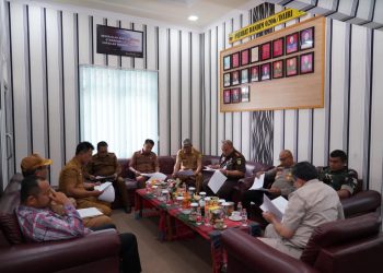 Bupati Pimpin Rapat Forkopimda, Dalam Rangka Pembangunan Berkelanjutan Kabupaten Pakpak Bharat
