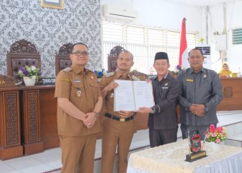 Rapat Paripurna DPRD Kota Tanjungbalai tentang Penyampaian pendapat Akhir Fraksi dan sekaligus mengambil keputusan DPRD terhadap Rancangan P-APBD Tahun 2025 Kota Tanjungbalai