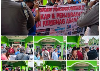 Koalisi LSM dan Media Bersatu Demo Kemenag Asahan