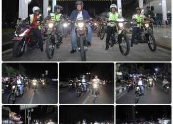Bupati Asahan Pimpin Patroli Gabungan Malam
