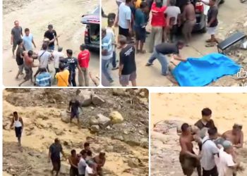 Longsor Tambang Batu Padas Ilegal di Desa Marjanji Aceh