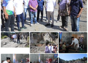 Wakil Bupati Asahan Tinjau Lokasi Tambang Batu di Aek Songsongan