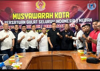 Terpilih Aklamasi, Antonius Simamora Pimpin PGSI Kota Medan Periode 2025-2029. 