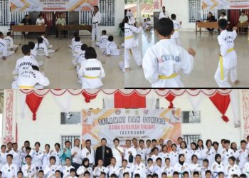 Taekwondo Indonesia Cabang Pakpak Bharat Selenggarakan Ujian Kenaikan Tingkat (UKT)