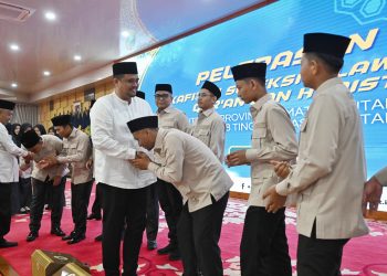 Bobby Nasution Lepas Keberangkatan Kafilah STQH ke Kendari, Harapkan Raih Prestasi dan Berkah untuk Sumut