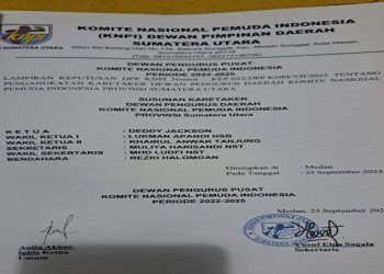 Mandat Karateker KNPI Madina di pegang Bung DEDDY JACKSON