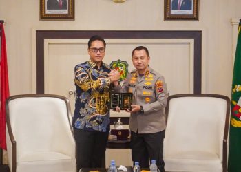 Rico Waas Sambut Kunjungan Kapolrestabes Medan, Bersinergi Atasi Permasalahan Kota