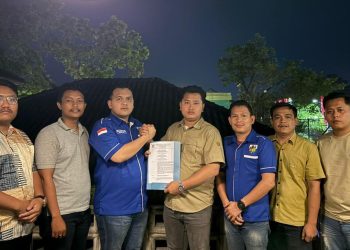 Ibrahim Bazhier Terima SK Caretaker DPD KNPI Kota Binjai