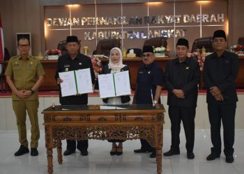 DPRD Langkat Sahkan Ranperda Penyertaan Modal Daerah pada Perseroda Langkat Setia Negeri