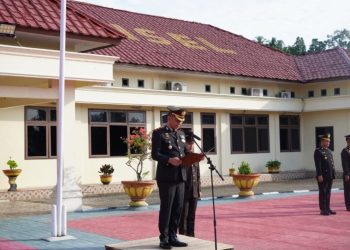 Polres Nias Selatan Memperingati Hari Sumpah Pemuda Ke 97 Tahun