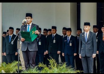 Rico Waas Pimpin Upacara Hari Kesaktian Pancasila 2025